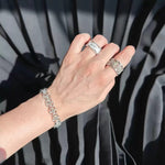 925 Silver Floral Filigree Ring - floysun