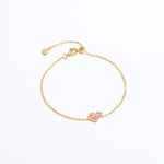 925 Silver Heart Drop Bracelet - floysun