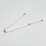 925 Silver Heart Drop Bracelet - floysun