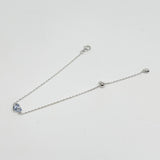 925 Silver Heart Drop Bracelet - floysun