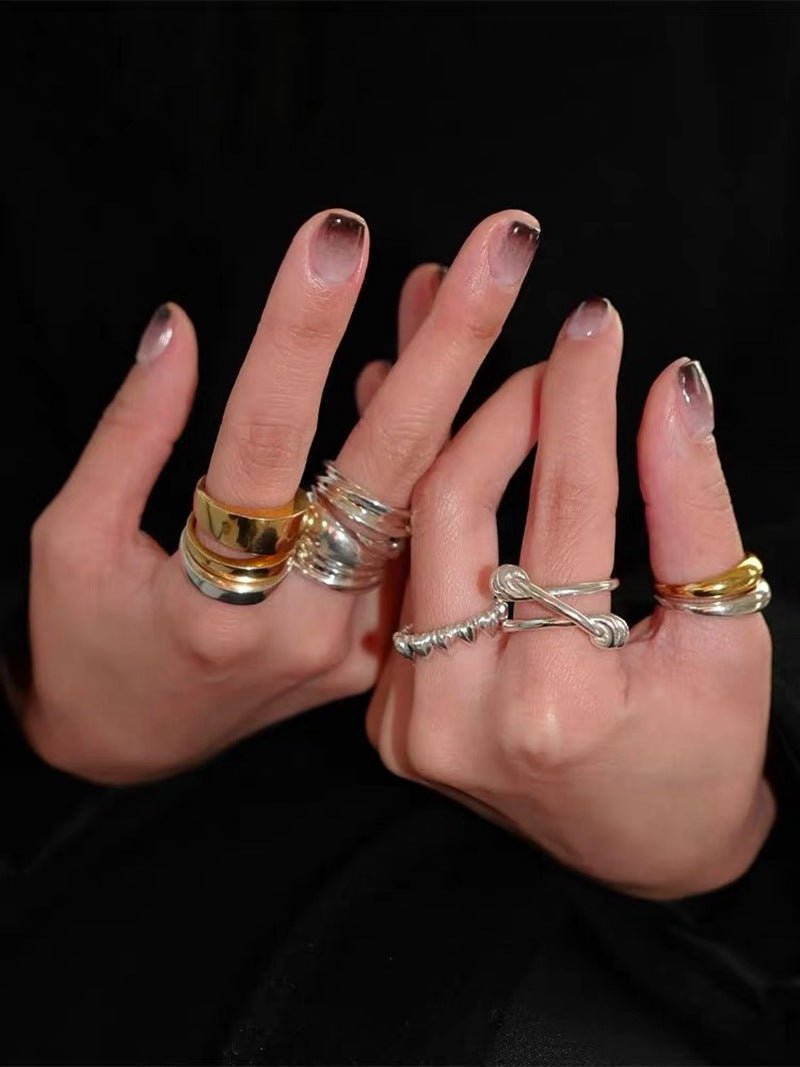 925 Silver Knot Ring - floysun