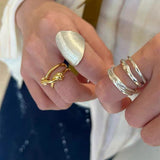 925 Silver Knot Ring - floysun