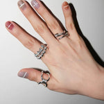 925 Silver Knot Ring - floysun