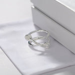 925 Silver Knot Ring - floysun