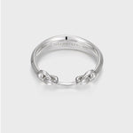 925 Silver Knot Wrap Ring - floysun