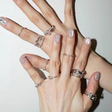 925 Silver Knot Wrap Ring - floysun