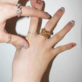925 Silver Knot Wrap Ring - floysun