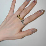 925 Silver Knot Wrap Ring - floysun