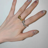 925 Silver Knot Wrap Ring - floysun