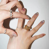 925 Silver Knot Wrap Ring - floysun