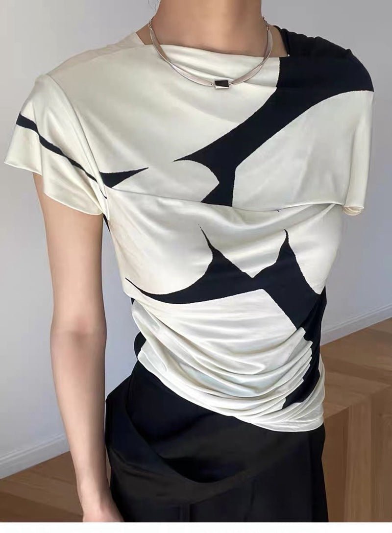 925 Silver Matte Black Red Agate Necklace - floysun