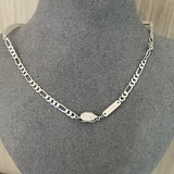 925 Silver Matte Black Red Agate Necklace - floysun