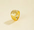 925 Silver Textured Dome Ring - floysun