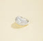 925 Silver Textured Dome Ring - floysun