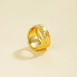 925 Silver Textured Dome Ring - floysun