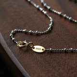 925 Silver Turquoise Key Necklace - floysun