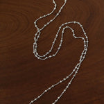 925 Silver Turquoise Key Necklace - floysun