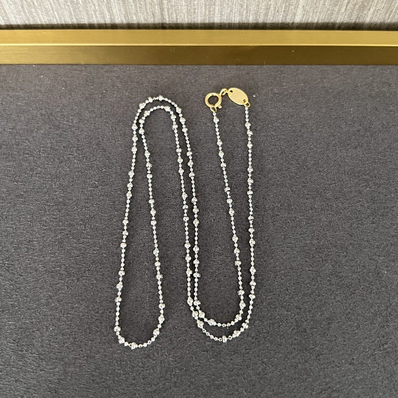 925 Silver Turquoise Key Necklace - floysun