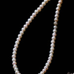 925 Sterling Silver Baby Pearl & Stardust Pearl Necklace Set - floysun