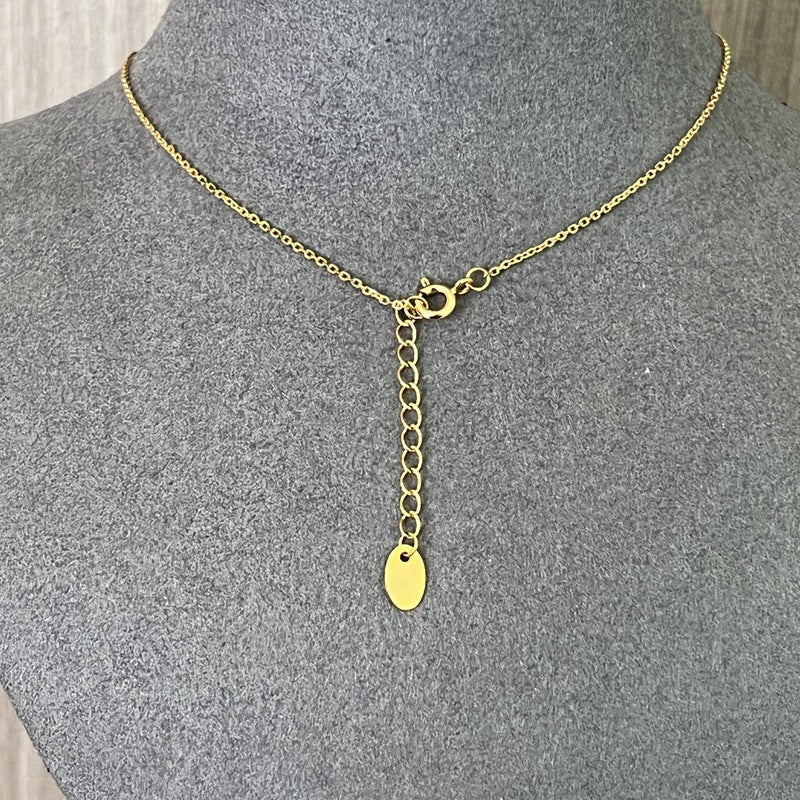 925 Sterling Silver Enamel Apple Pendant Necklace - floysun