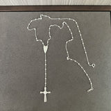 925 Sterling Silver Heart Cross Lariat Necklace - floysun