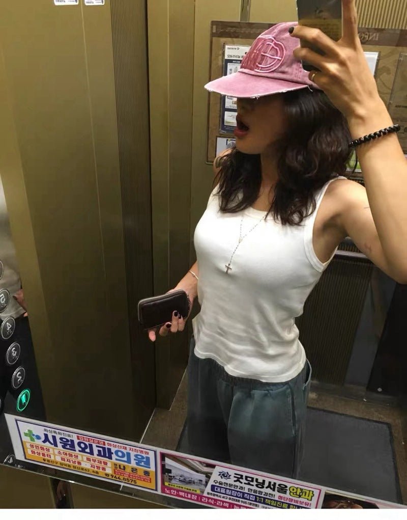 925 Sterling Silver Heart Cross Lariat Necklace - floysun