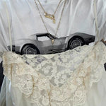 925 Sterling Silver Heart Cross Lariat Necklace - floysun