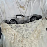 925 Sterling Silver Heart Cross Lariat Necklace - floysun