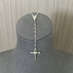 925 Sterling Silver Heart Cross Lariat Necklace - floysun