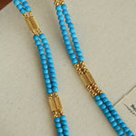 925 Sterling Silver Magnetic Turquoise Convertible Necklace & Bracelet - floysun