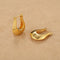 925 Sterling Silver Sculptural Vase-Shaped Hoop Earrings - floysun