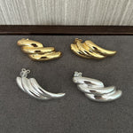 925 Sterling Silver Silhouette Line Earrings - floysun