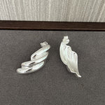 925 Sterling Silver Silhouette Line Earrings - floysun