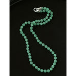 Natural Green Aventurine Beaded Necklace - front product view | Floysun
