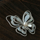 Luxury Pearl & Shell Brooch Collection | Vintage Floral, Butterfly & Gourd Pins