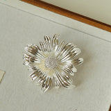 French Vintage Sculpted Daisy Brooch