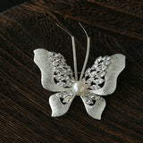 Luxury Pearl & Shell Brooch Collection | Vintage Floral, Butterfly & Gourd Pins