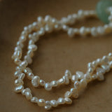 Summer Stream Aventurine Pearl Necklace