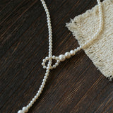 Lumina Y-Shape Freshwater Pearl Lariat Necklace