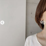 Luxury Beaded Hoop Earrings