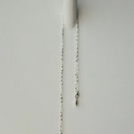 Teardrop Lariat Long Y Necklace - side view 3 | Floysun