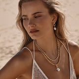Elegant Minimalist Freshwater Pearl Beaded Choker Necklace