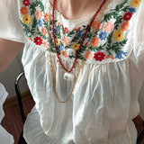 Hollow Clover Long Necklace