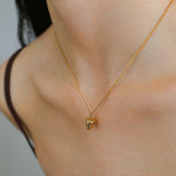 Cute Bear Strawberry Necklace