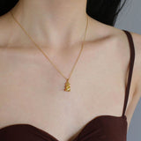 Cute Bear Strawberry Necklace