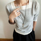 Matte Silver Key Pendant Necklace – Adjustable Black Cord Long Necklace