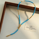 925 Sterling Silver Magnetic Turquoise Convertible Necklace & Bracelet