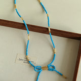 925 Sterling Silver Magnetic Turquoise Convertible Necklace & Bracelet