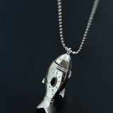 Fat Fish Box Long Necklace