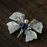 Luxury Pearl Brooch Collection | Elegant Floral & Butterfly Designs